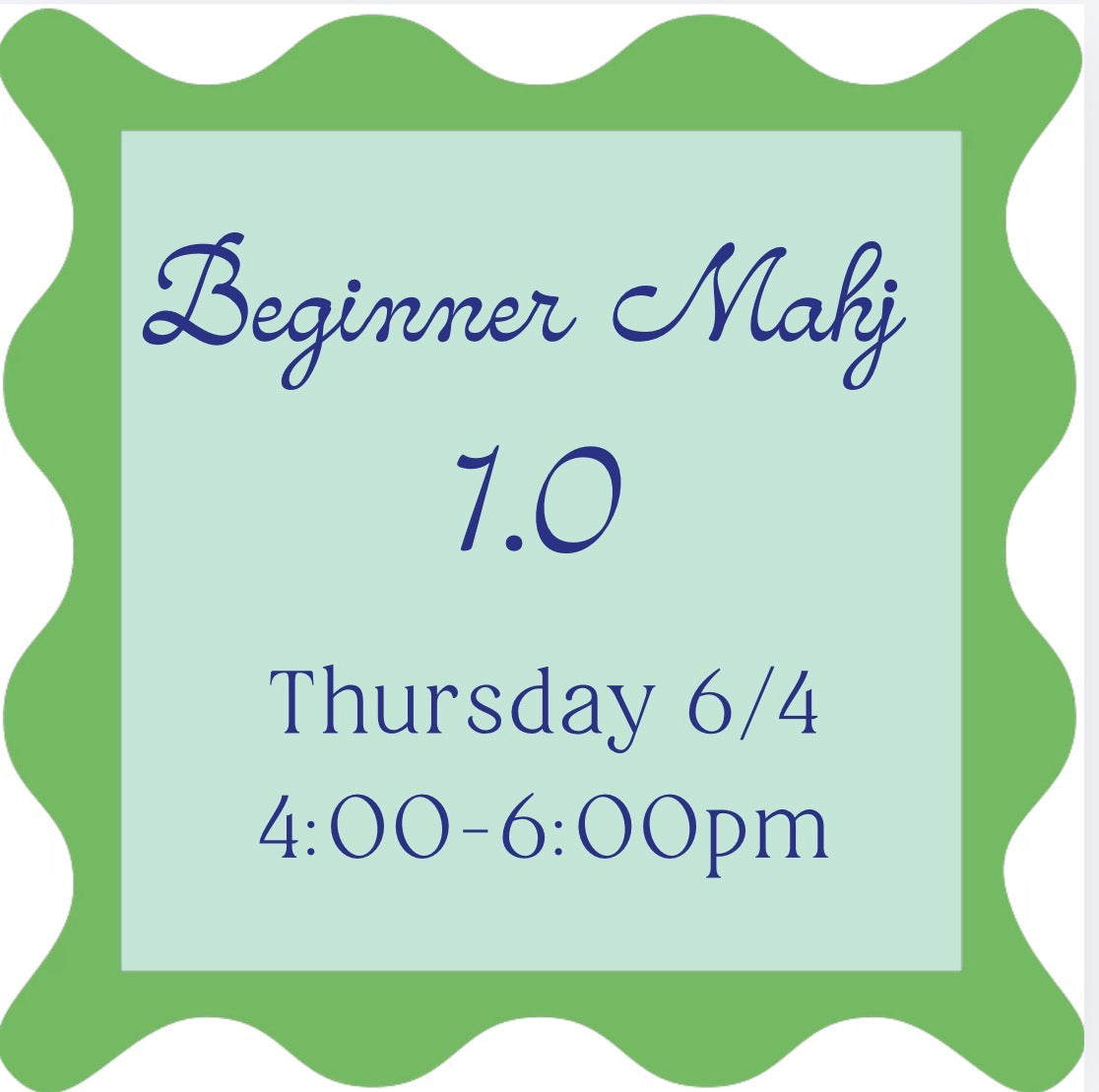 06/04 Beginner Mahj 1.0