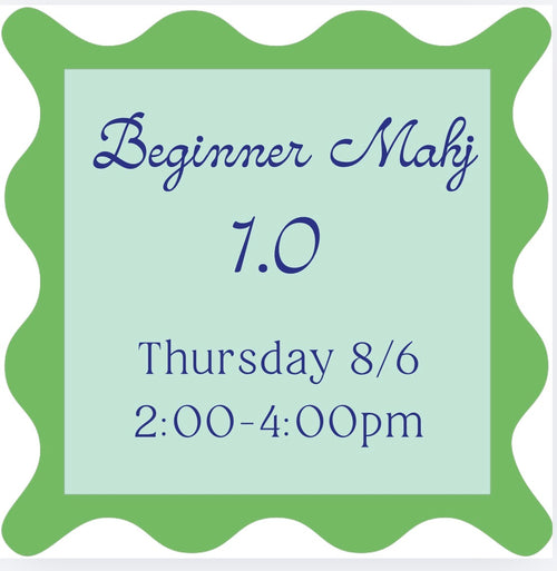 08/06 Beginner Mahj 1.0