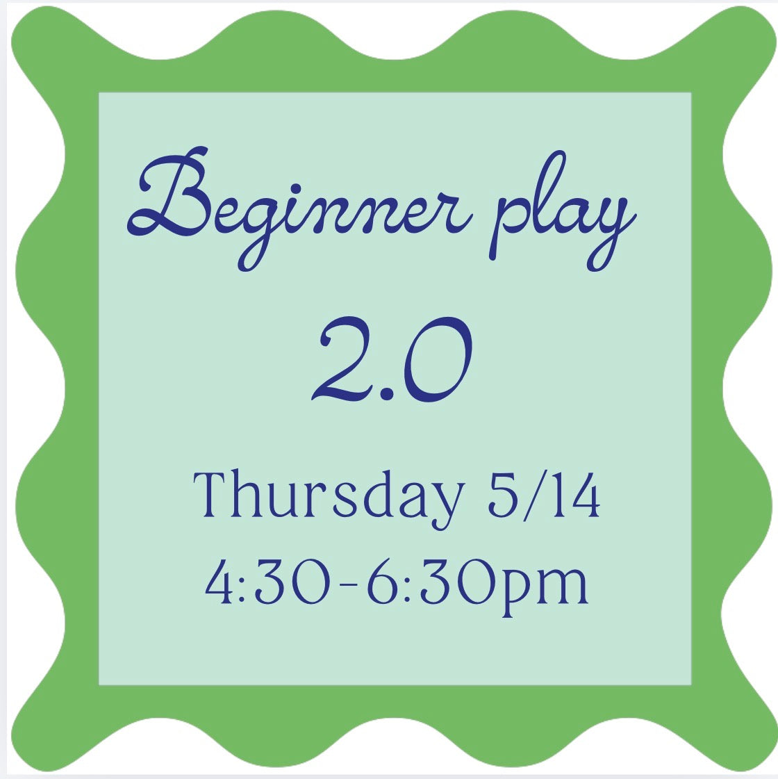 05/14 Beginner Mahj 2.0 Open Play