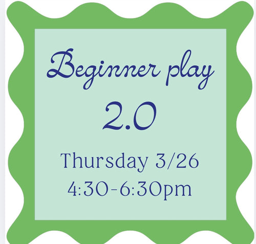 03/26 Beginner Mahj 2.0 Open Play