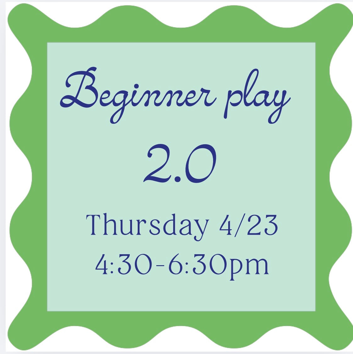 04/23 Beginner Mahj 2.0 Open Play