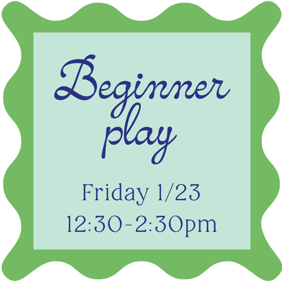 1/23 Beginner Mahj Open Play