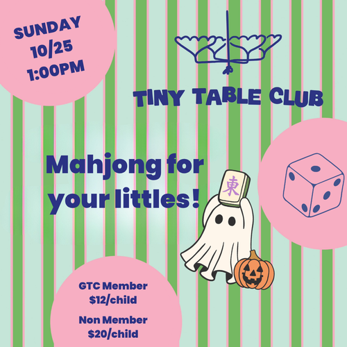 10/25 Tiny Table Club