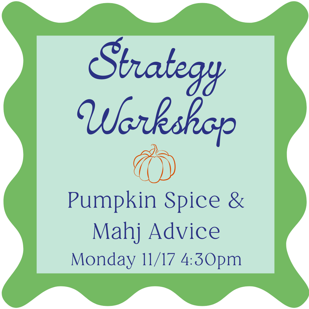 11/17 Strategy Workshop - Pumpkin Spice with Tracy