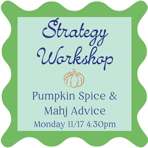 11/17 Strategy Workshop - Pumpkin Spice with Tracy